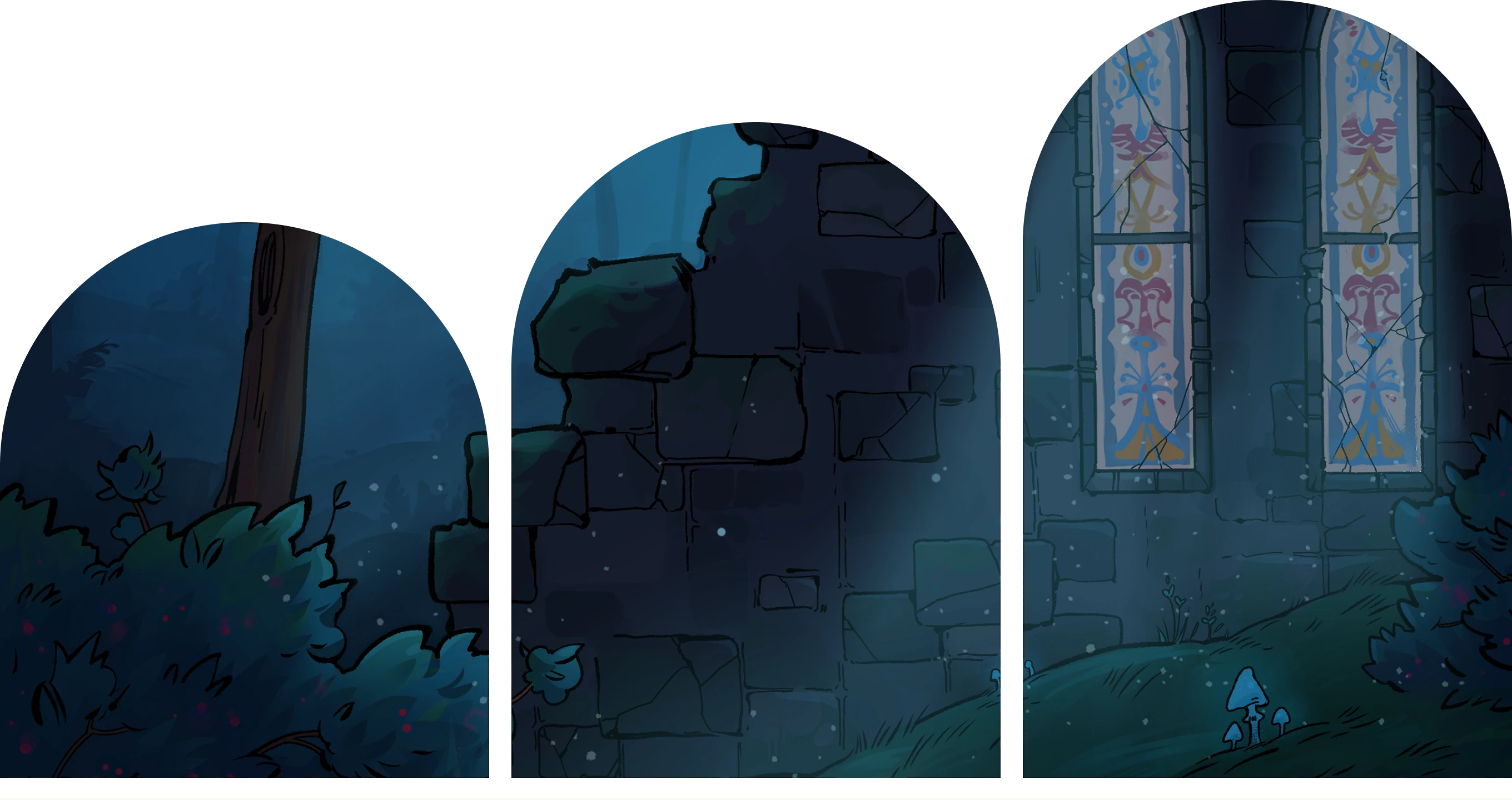 Храм в арках